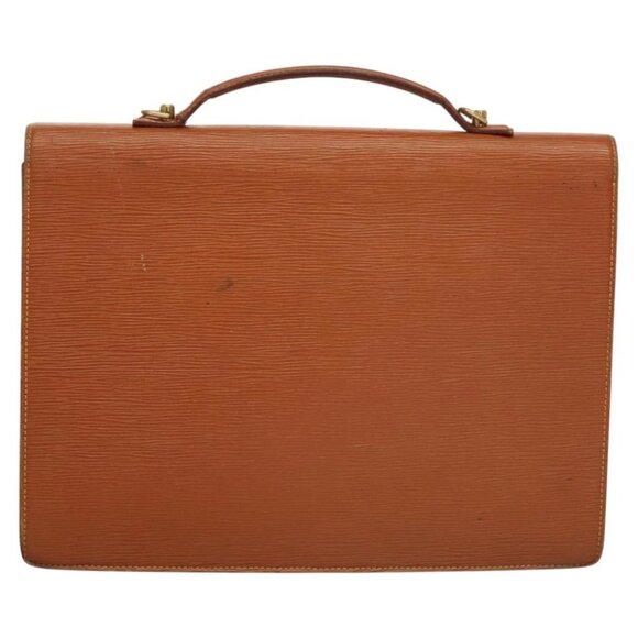 LOUIS VUITTON Epi Porte Documents Bandouliere Zipangu Gold - Picture 2 of 15